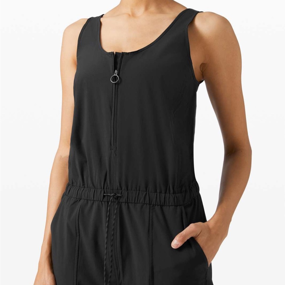Lululemon Shift In Time Black Jumpsuit - Picture 12 of 13